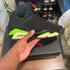 Jordan 6 electric green SOLDDD